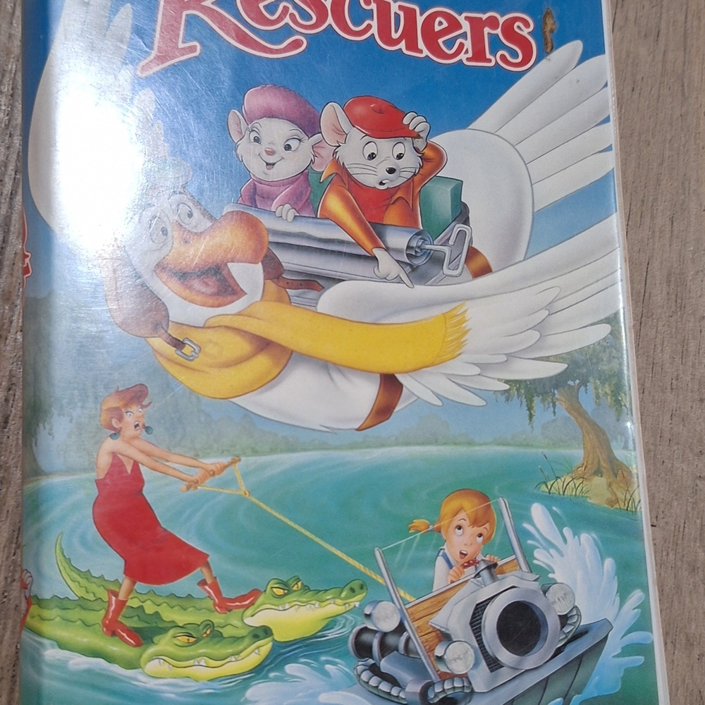 Disney The Rescuers – Black Diamond VHS – Rare Collector’s Edition